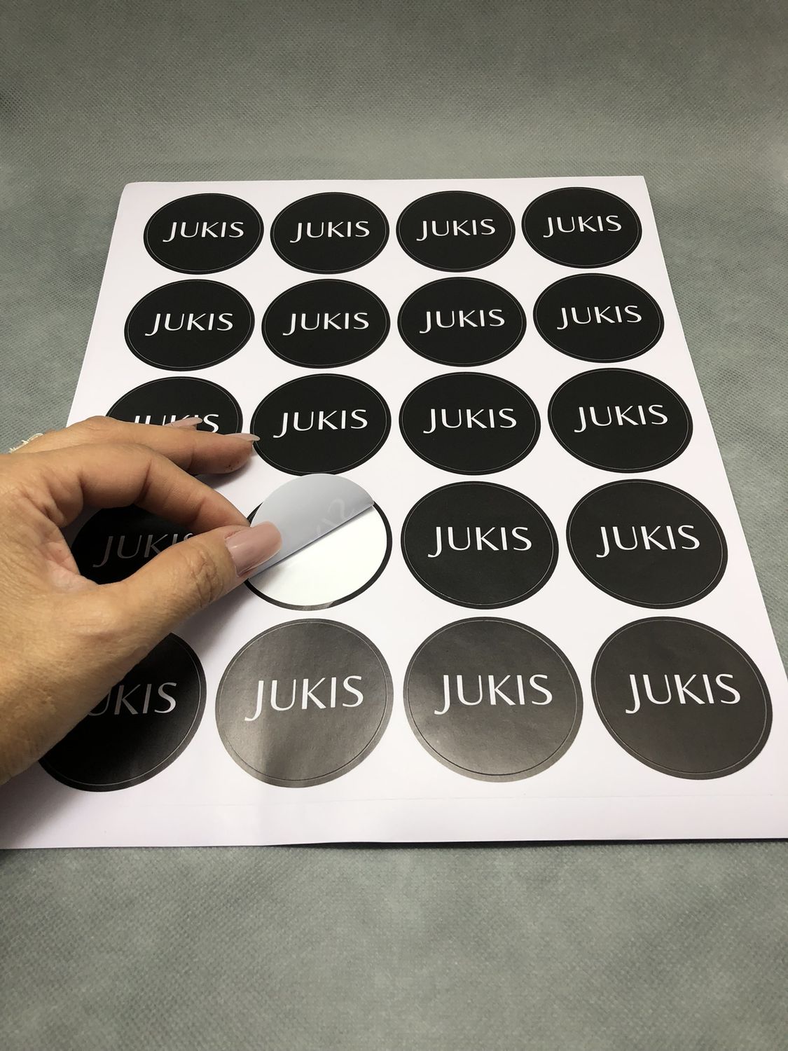 Adesivo personalizado para produto — gráfica Rio de Janeiro