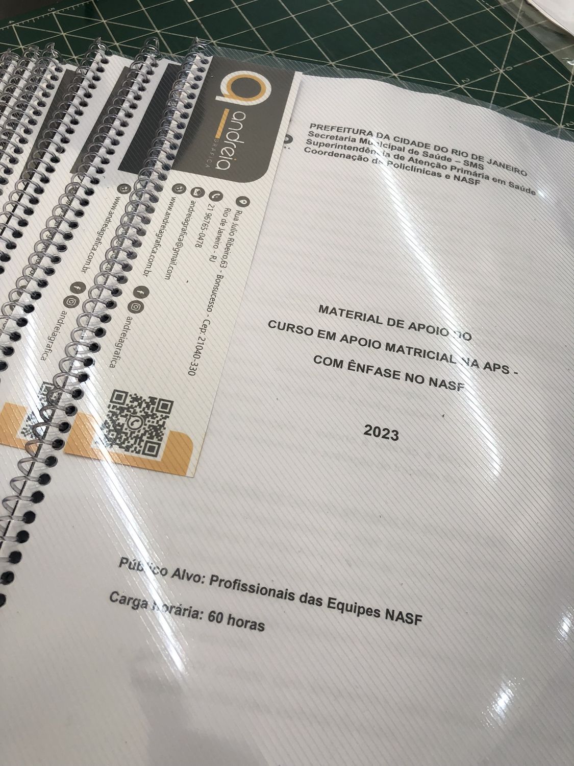 Apostilas e livretos impressos no Rio de Janeiro — Andreia Gráfica Zona Norte