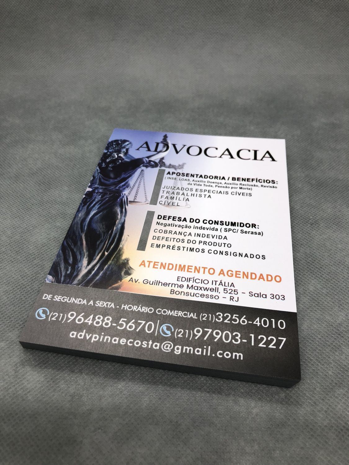 Panfletos para divulgação de comércio — gráfica Rio de Janeiro