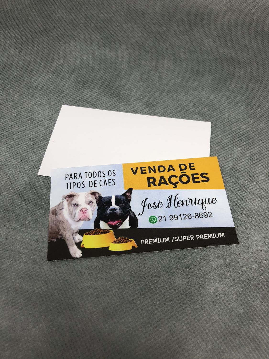 Impresso para pet shop